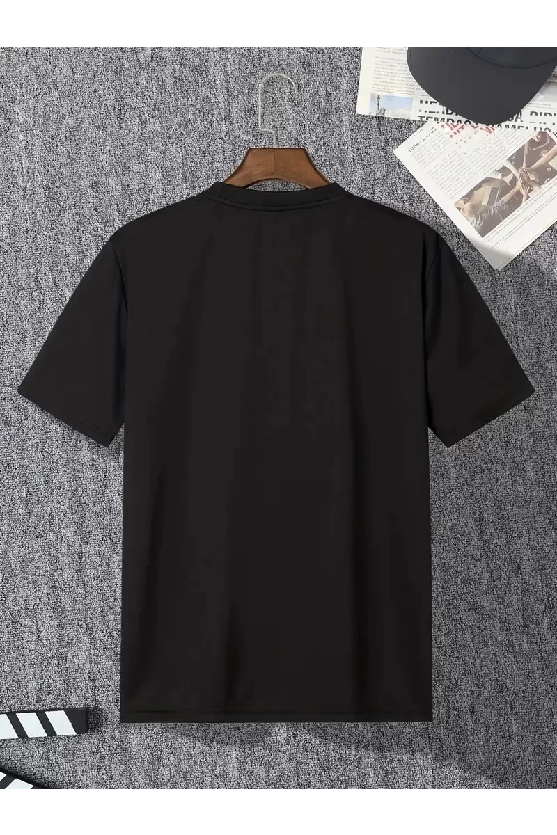 Oversize Bisiklet Yaka I Tried To Warn You Baskılı T-Shirt - Siyah