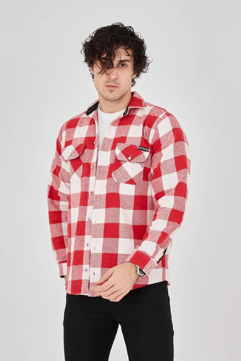 Oduncu Gömlek - Pembe